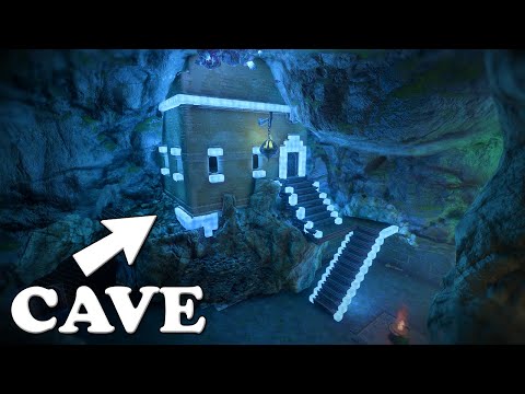 I BUILT an UNBUILDABLE CAVE BASE - ENSHROUDED