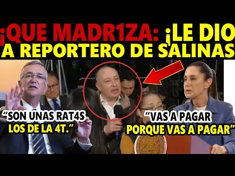 Salinas el USURERO Responde Furioso a Claudia Sheinbaum.. Por el Nuevo Poder Judicial