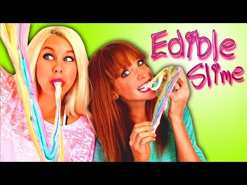 EDIBLE SLIME!!! How to make satisfying colored slime DIY PLUS Awesome Life Hacks! 😊