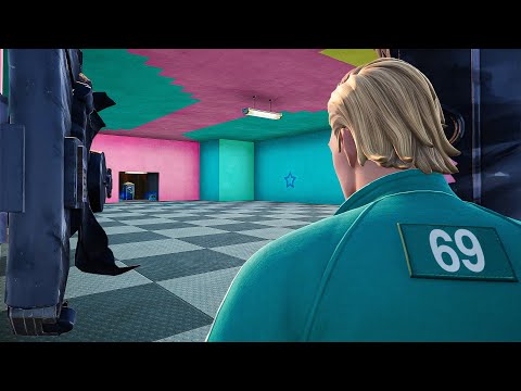 The Hidden Squid Game in Fortnite Reload...