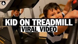 Little Kid On Treadmill | Viral Video
