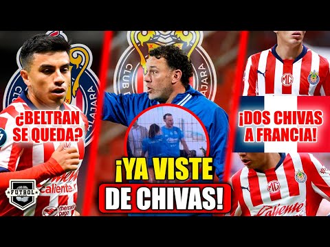🔥 ¡MILITO CON LA ROPA DE CHIVAS! | ¿BELTRÁN SE AFERRA A CHIVAS? | DOS CANTERANOS A FRANCIA
