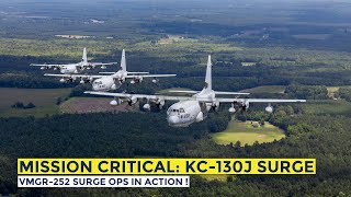 How VMGR-252 Powers Marine Corps Missions with KC-130J Surge Ops