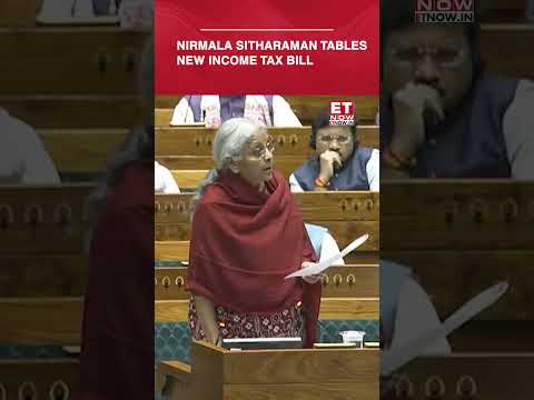 Nirmala Sitharaman Tables New Income Tax Bill In Lok Sabha | #etnow #nirmalasitharaman #shorts