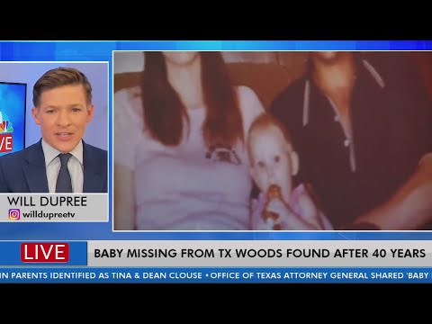 Baby missing from Texas woods found 40 years later