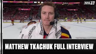 Matthew Tkachuk Talks Olympics, Panthers Turning Season Around + More Pregame W/ NHL on TNT Crew 🏒