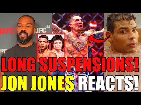 UFC fighter RECEIVING SUSPENSIONS - Jon Jones REVEALS his point of view, Paulo Costa, UFC Nashville