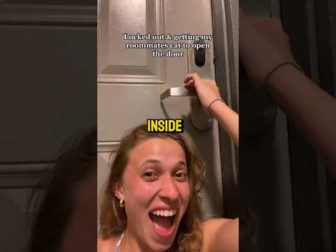 Her Cat Saved The Day !