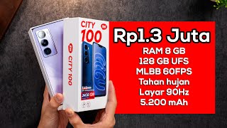 HP Murah udah bisa sebagus ini 😳 - Unboxing itel City 100 Indonesia!