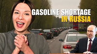 FUEL SHORTAGES IN RUSSIA: REFINERIES SHUTDOWN & PANIC Vlog 1142: War in Ukraine