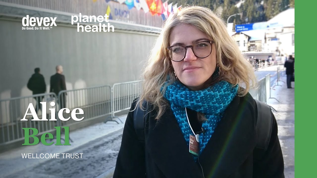 Watch: Wellcome Trust's Alice Bell on joint health and climate policy