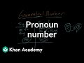 Exploring Pronoun Number in Grammar