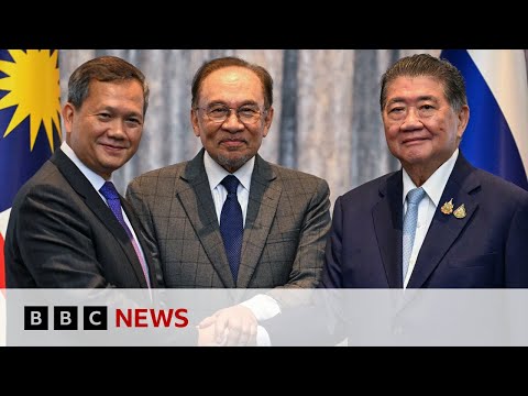 YouTube video thumbnail: Thailand and Cambodia Agree to 'Immediate Ceasefire'