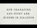 Character Analysis and Dialogue in Film