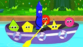 Ten Little Shapes, Count Numbers and Fun Learning Video for Babies - Live