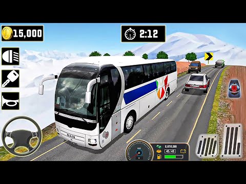 Bus Simulator : Extreme Roads - Off Road Drive Simulator 2025 - Android GamePlay