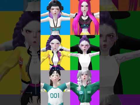😎😱 #kpopdemonhunters #squidgame #foryou #tiktokviral #ZEPETO #trend #viral #shorts