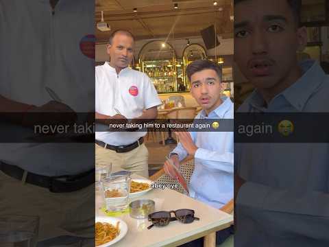 Desi Boy in a 5 Star Restaurant 🤣🤡 #shorts #youtubeshorts #funny #relatable