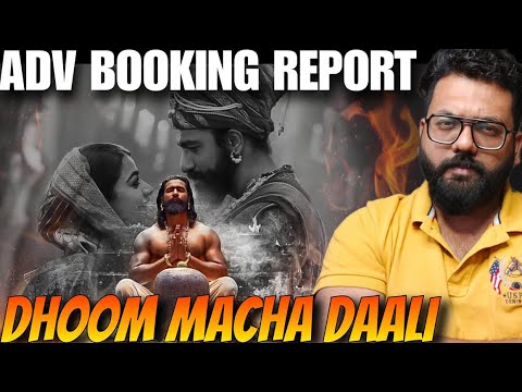 Chhaava Create History - Unbelievable Advance Booking Report | Chhaava Day 1 Box Office Collection