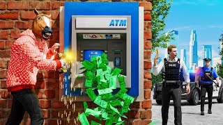 Robbing Every ATM In Grand Theft Auto 5