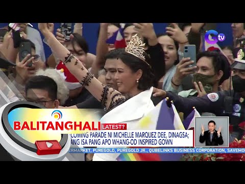 Homecoming Parade Ni Michelle Marquez Dee Dinagsa Suot Ang Isa Pang