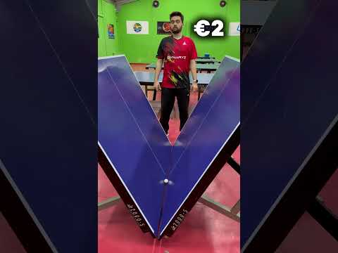 €2 Vs €0,2 Ping Pong Ball 🏓 #tabletennis #pingpong #ball