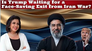   #AditiTyagi  Is Trump Waiting for a Face-Saving Exit from #Iran War? #Pakistan #India #ArzooKazmi