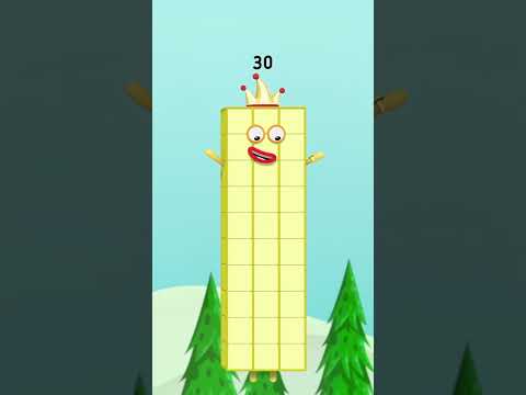 CONTANDO DE 10 a 40 | Caricaturas para niños - Parte 2 | Numberblocks en Español #shorts