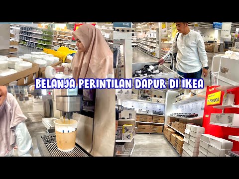 BELANJA PERINTILAN DAPUR DI IKEA ‼️ KALAU KESINI JANGAN LUPA JAJAN JUGA