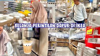 BELANJA PERINTILAN DAPUR DI IKEA ‼️ KALAU KESINI JANGAN LUPA JAJAN JUGA