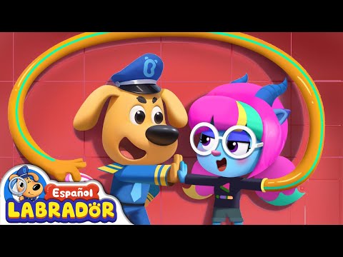 🔍Sheriff Labrador - Mano de Goma 🫧 | Videos para Niños | BabyBus en Español
