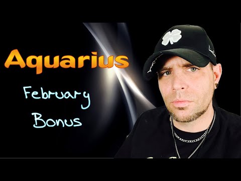 Aquarius - They’re trying to let this go - February BONUS