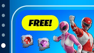 How to Get FREE POWER RANGER SKINS in Fortnite!