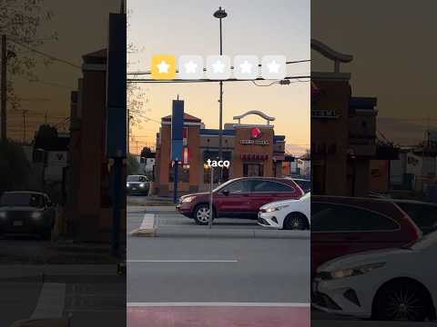 1 star vs 5 star taco bell