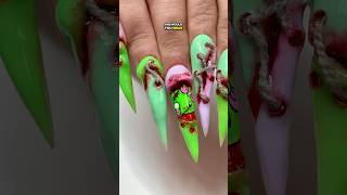 ZOMBIE 🧟🧠 Hello Kitty Nails! 💅🏻