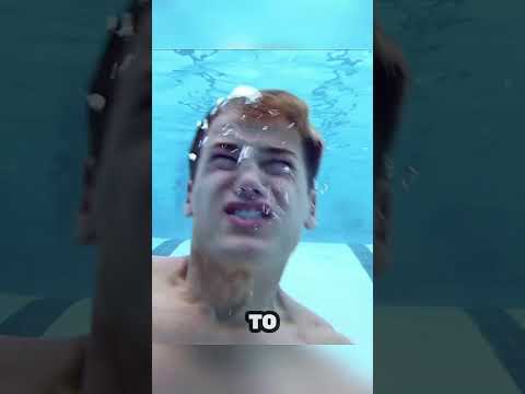 This man dove into the pool for a coin…… #film