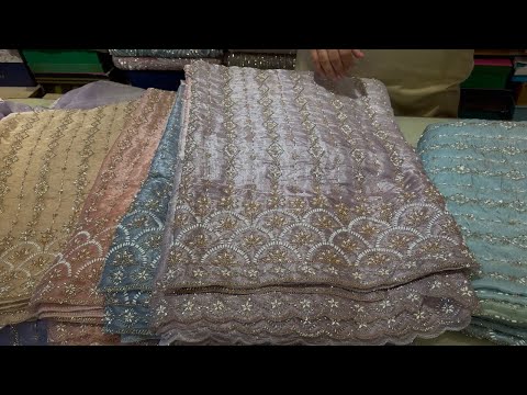 Most Viral “CUTDANA” Work design |Real Turkish Silk Cutdana Dresses in Rawalpindi Cutdana Embroidery