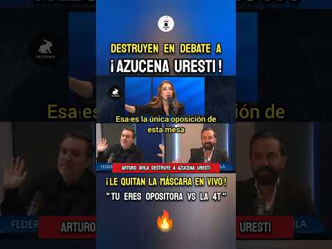 Le quitan la máscara a azucena uresti en su propio programa! 😆