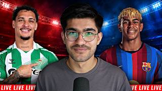 Real Betis vs Barcelona LIVE MATCH WATCHALONG