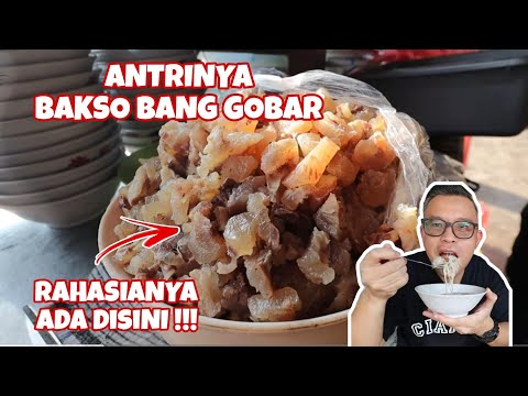 GOKIL BAKSO BENING KIKIL BANG GOBAR & SUDAH PADA ANTRI WALAU MASIH PERSIAPAN !!