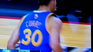 Stephen Curry Beats Ray Allen's 3-point record