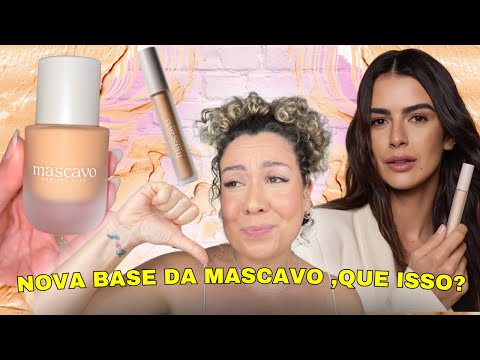 TESTEI A NOVA BASE DA MASCAVO / Base Mascavo Soft Radiance