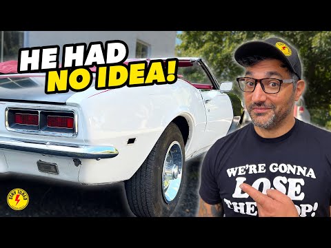 I Bought My Dad The 1968 Camaro He's ALWAYS WANTED!