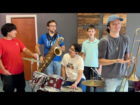 band kids being chaotic for 5 minutes straight