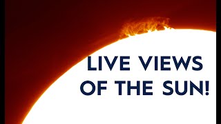 LIVE NOW: CLOSE UP VIEWS OF THE SUN 8th September