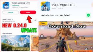 pubg mobile Lite new 🥰 update 0.24.0 ! how to download PUBG Lite new update? BGMI Lite😱 @pubg Lite