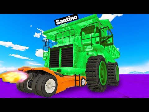 XXL Voertuig *PARKOUR* in GTA 5!