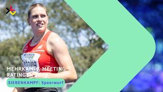 Marie Dehning überzeugt mit 53,35 Metern