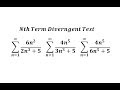 Understanding the Divergence Test