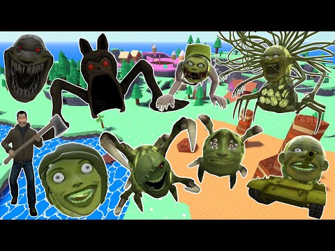 Spartankicking All Labubu and All Family of Lin Gang Melon in Garry's mod